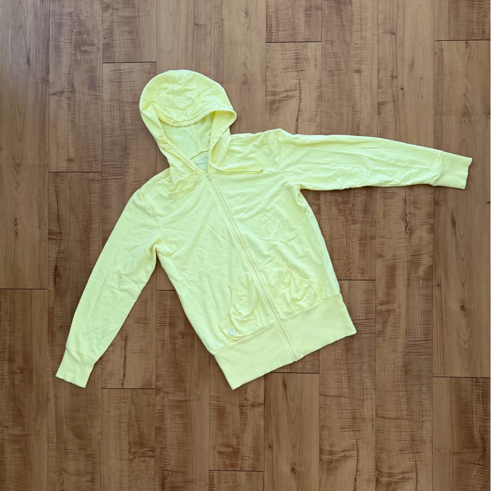 Victoria's Secret Summer Pale Yellow Hoodie